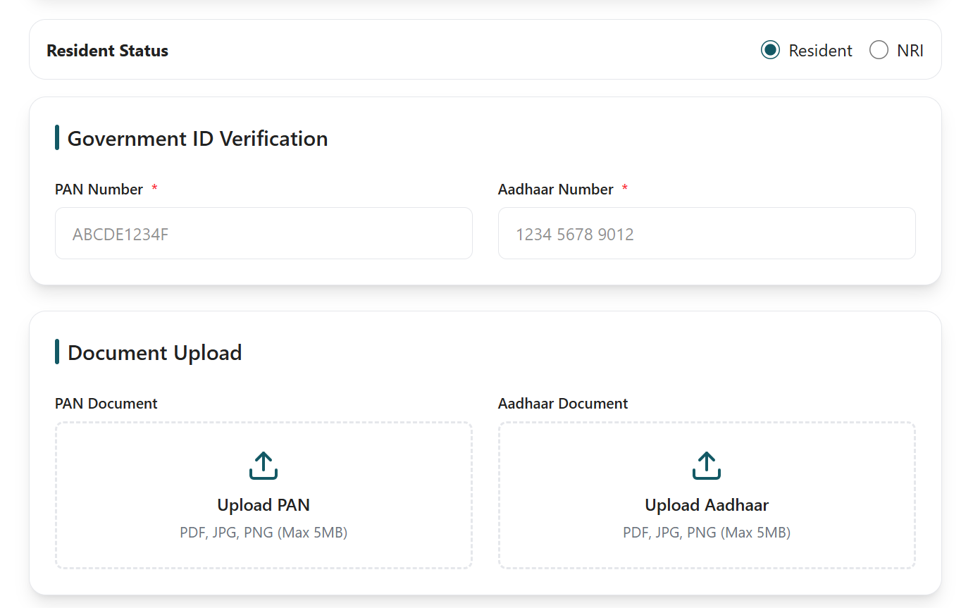 Step 9: Government ID Verification