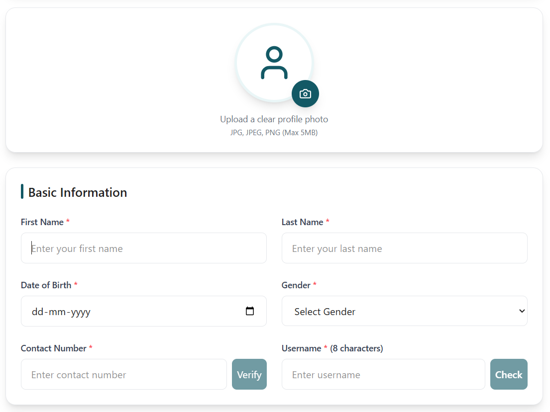 Step 7: Complete Basic Information