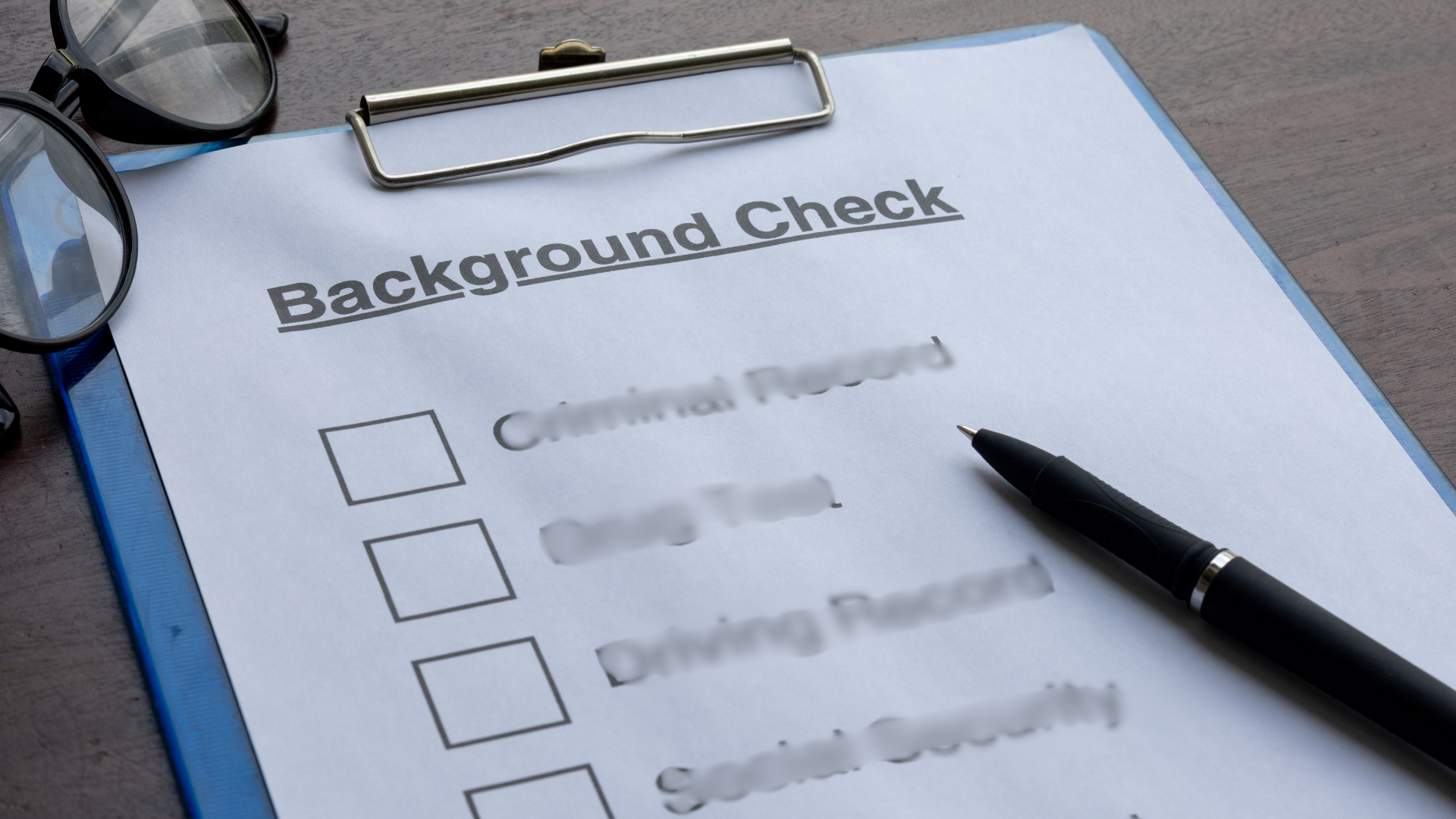 Background checks